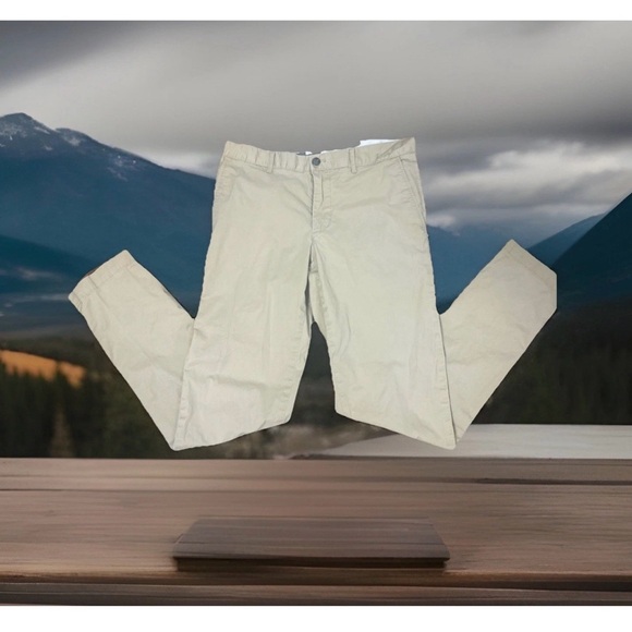 Lacoste Other - Lacoste Men’s Khaki Pants Slim Fit Size 33